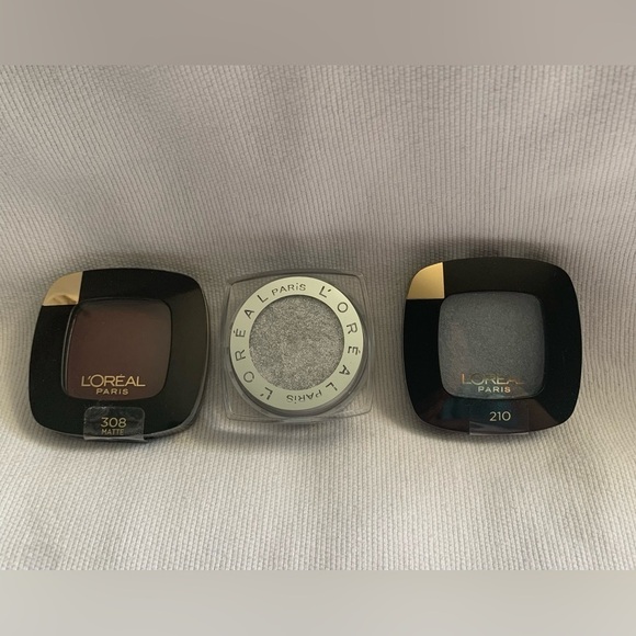 L'Oreal Other - New In Package L'Oreal Paris Eyeshadow Trio - Brown, Silver, Blue